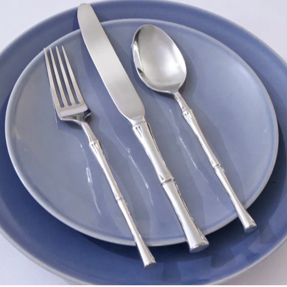 GODINGER/ Rattan 18/10 Stainless 20 Piece Flatware Set - New in Box